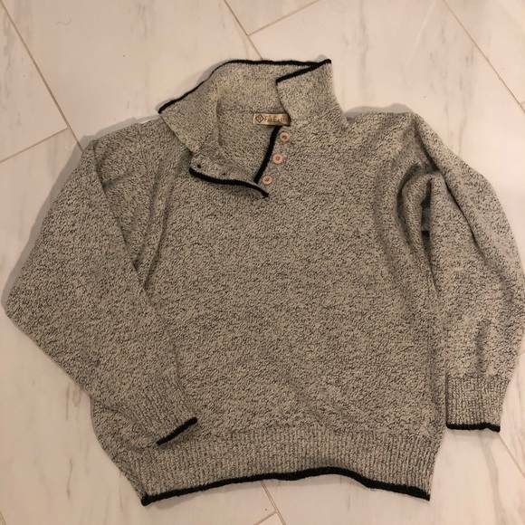 Vintage salt and pepper sweater - Picture 2 of 3